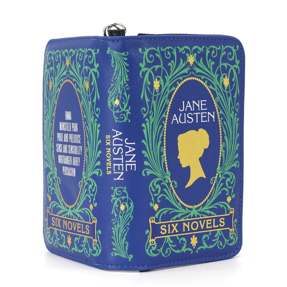 Jane Austen Novels Book Wallet/Wristlet NWT​​ - Picture 2 of 4